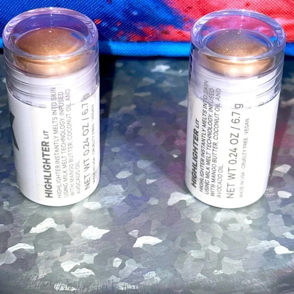 NWT Makeup Bundle 3 piece/Sealed MILK Makeup/Sephora HIGHLIGHTER LIT - Picture 9 of 9